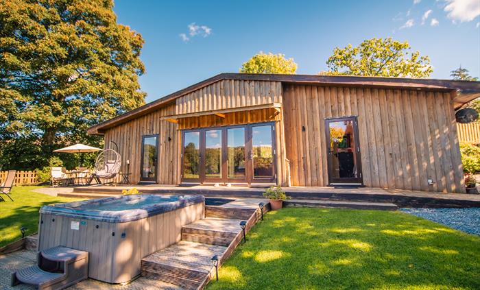 Ash Lodge and Sycamore Lodge are Luxury Lodges, both sleep 6 persons in each lodge. A private and secure garden, each with a private hot tub and patio